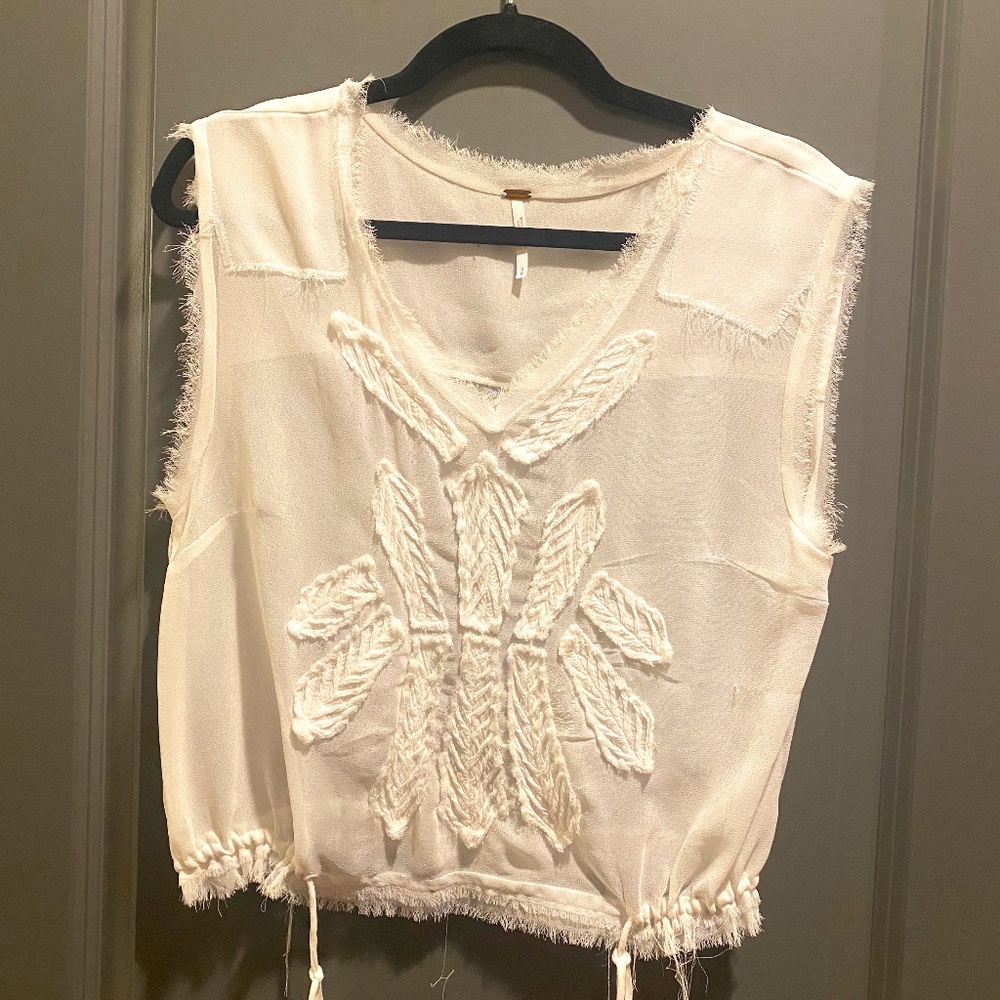 Free People Sheer top
